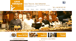 Desktop Screenshot of casatiburcio.com