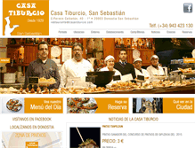 Tablet Screenshot of casatiburcio.com